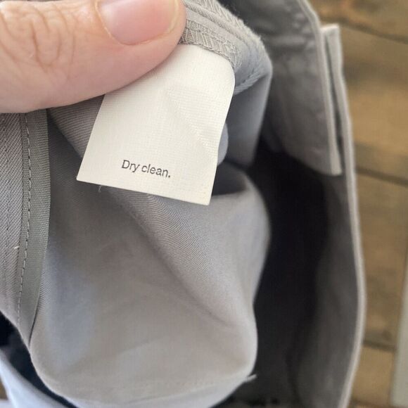 J Crew Stretch Light Gray Pencil Skirt 4P Cotton Lightweight Corpcore Career - Picture 6 of 6